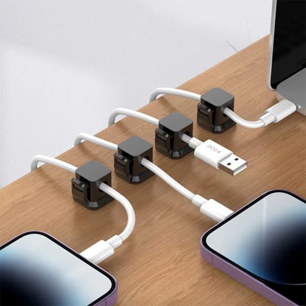 CordControl, kábel rendező (6 darab) – Shopstar