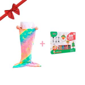 MermaidArtCraft, ajándék készlet egy lány takaróval és egy karácsonyi bájital készlettel INGYEN