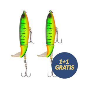 BaitFish, egy mesterséges de valósághű csali ficánkoló farokkal 1+1 GRATIS