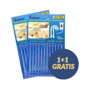 SinkSticks, 12 részes tisztítórúd készlet lefolyókhoz 1 + 1 INGYEN